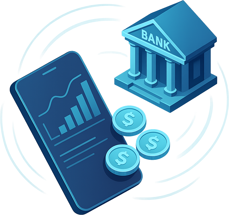 Unmatched Uptime, Smarter Bank Relationships graphic